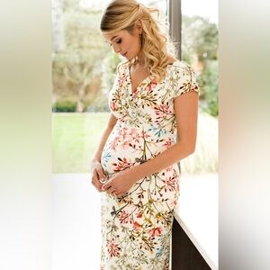 NEW TIFFANY ROSE BARDOT SHIFT MATERNITY JERSEY DRESS